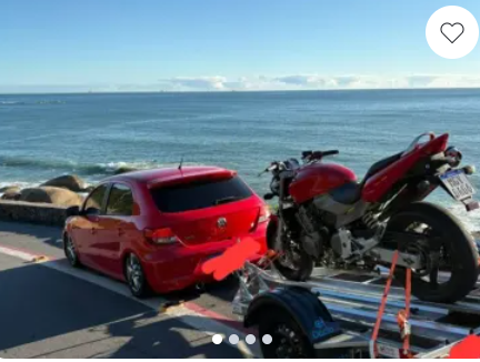 Transporte de motos de leilão ou batidas na Baixada Fluminense